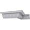 Ekena Millwork 6 3/4"H x 7 3/4"P x 10 1/4"F x 94 1/2"L, (4 3/8" Repeat), Egg and Dart Crown Moulding MLD06X07X10EG - alternate 7